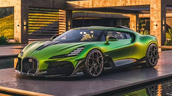 布加迪20年致敬传奇，1600马力孤品跑车竟复刻经典红黑涂装