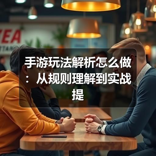 手游玩法解析怎么做：从规则理解到实战提升的完整思路